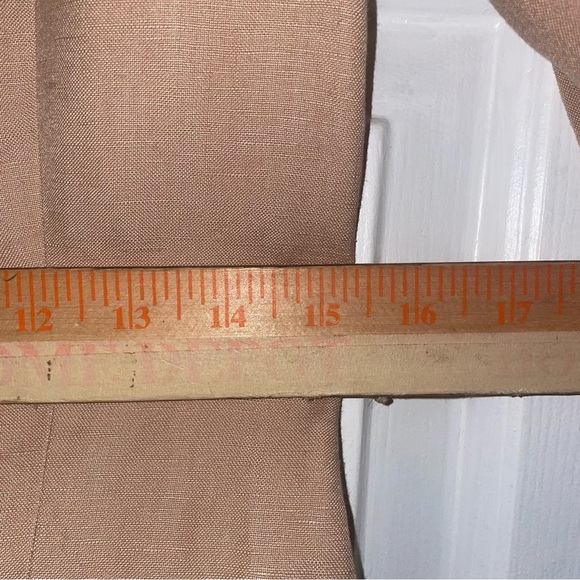 Significant other Elora belted mini blazer Linen dress size 6 front pockets - Picture 12 of 14